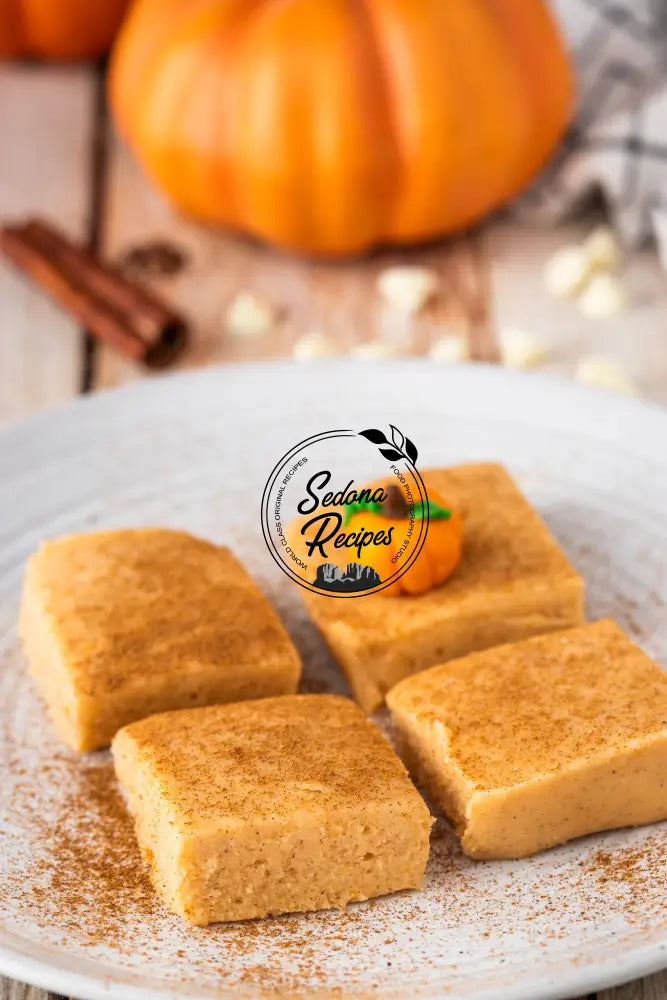 Pumpkin Cheesecake Fudge
