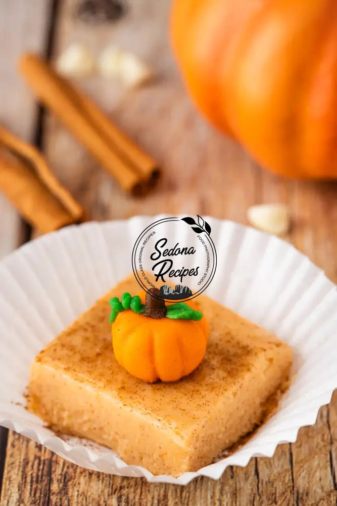 Pumpkin Cheesecake Fudge