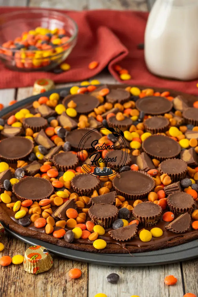 Reese’s Fudge Brownie Pizza
