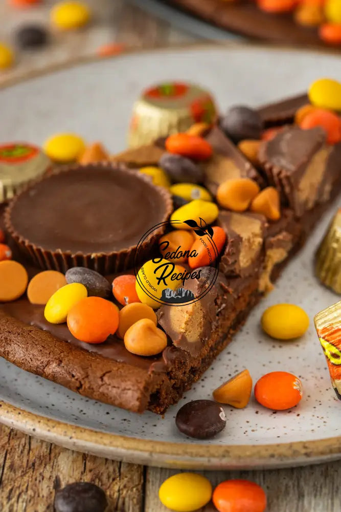 Reese’s Fudge Brownie Pizza