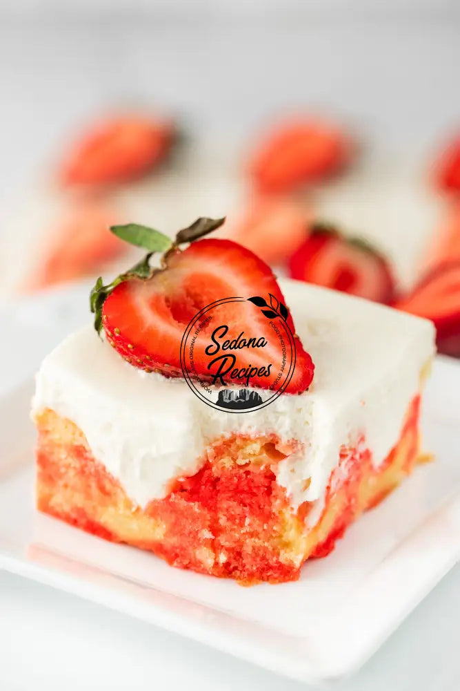 Strawberry Poke Cake