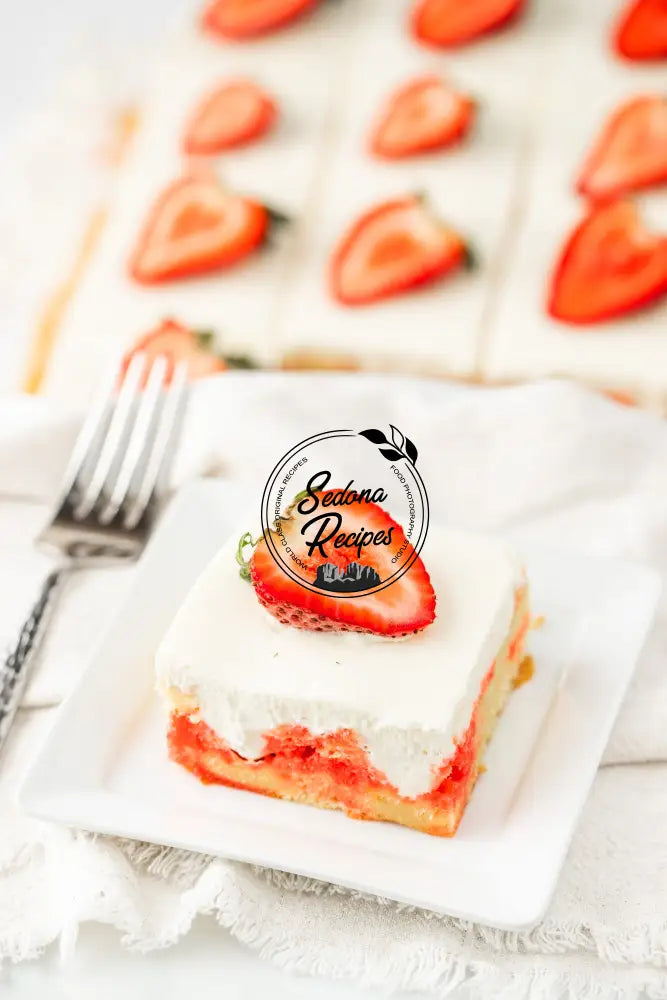 Strawberry Poke Cake