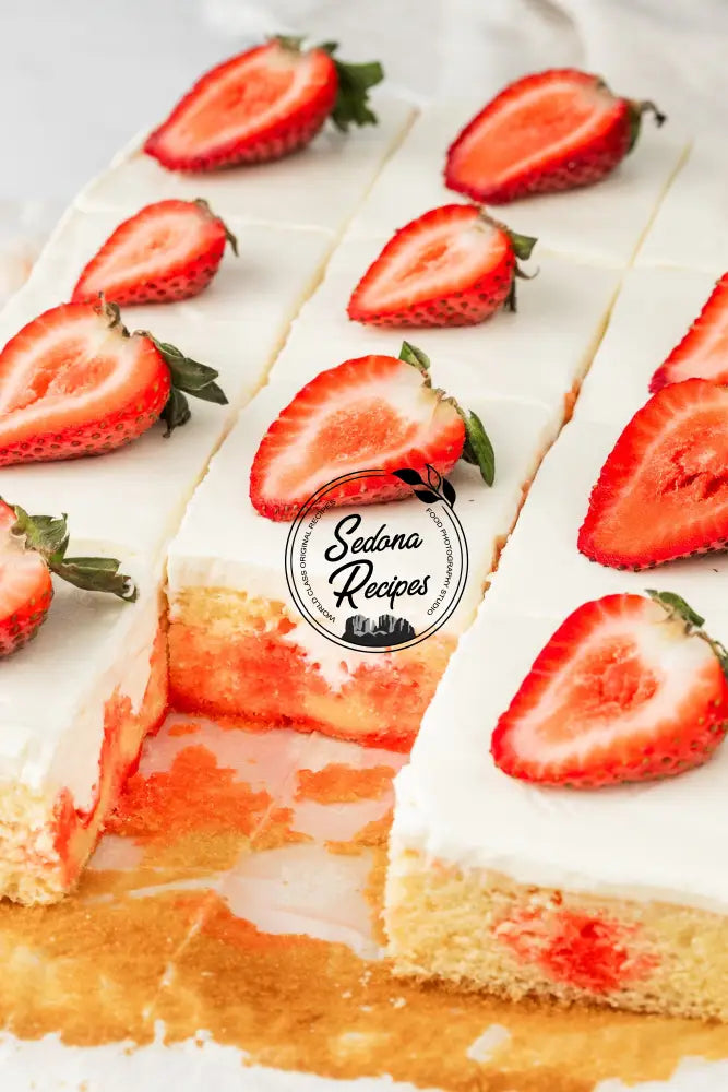 Strawberry Poke Cake