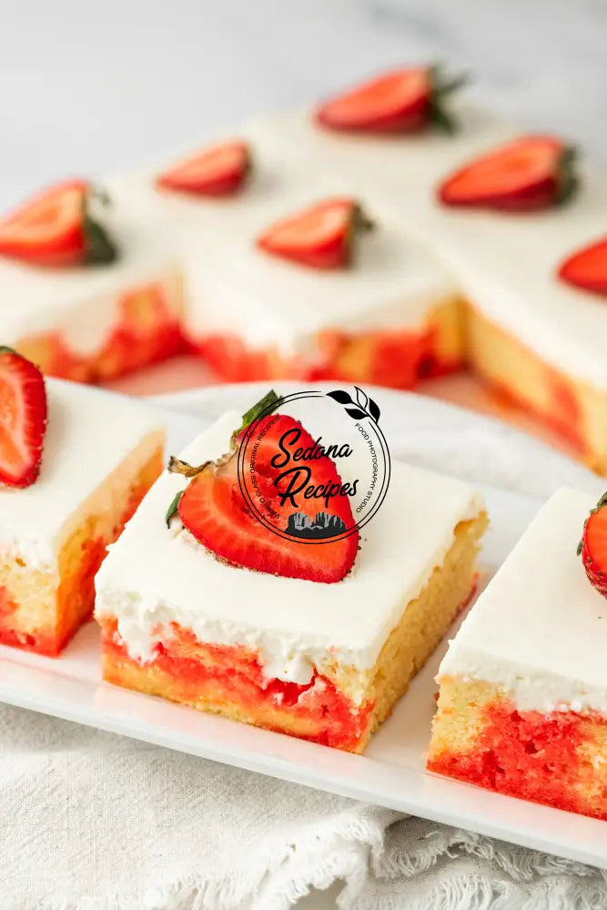Strawberry Poke Cake