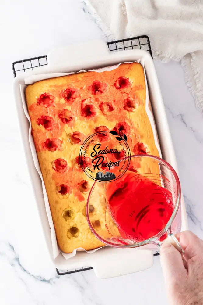 Strawberry Poke Cake