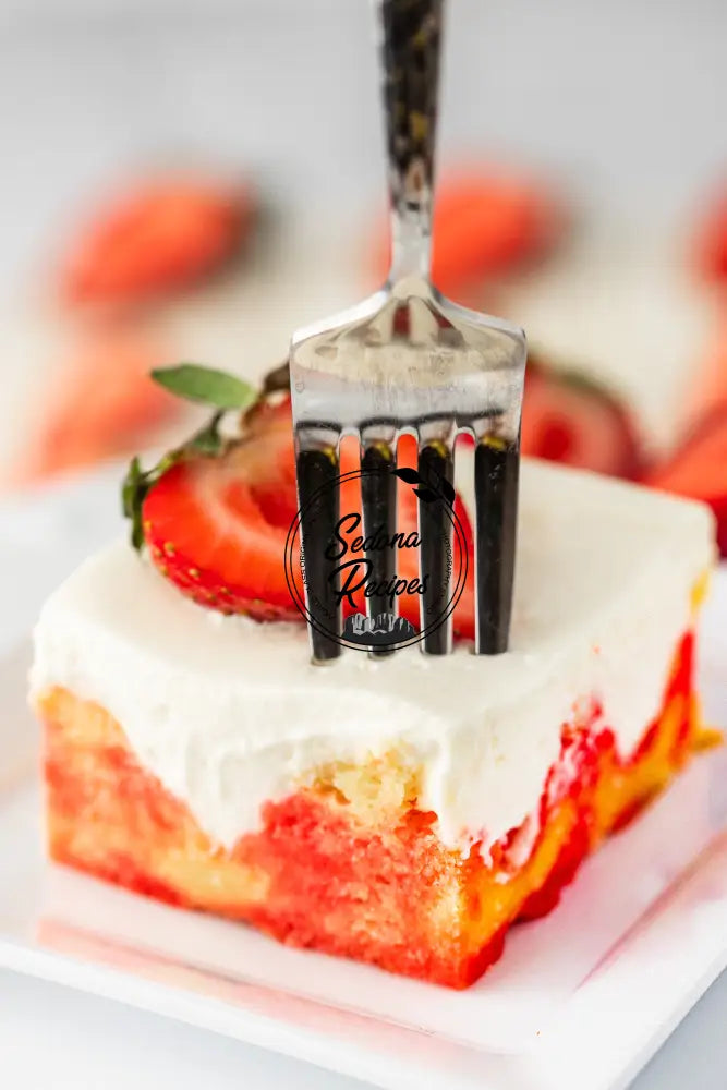 Strawberry Poke Cake