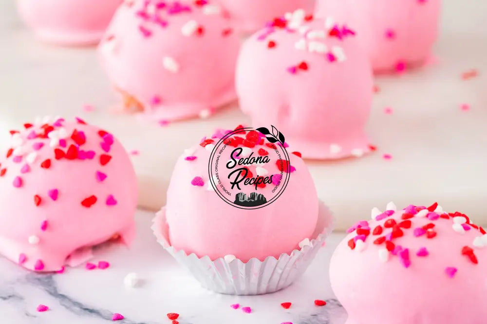 Valentine Oreo Truffles (No Bake)