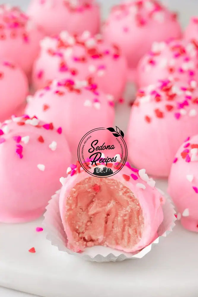 Valentine Oreo Truffles (No Bake)