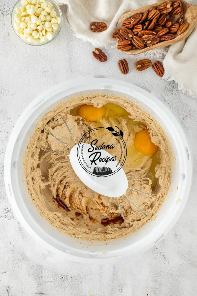 White Chocolate Pecan Blondies