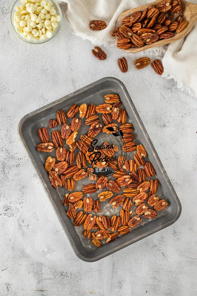 White Chocolate Pecan Blondies