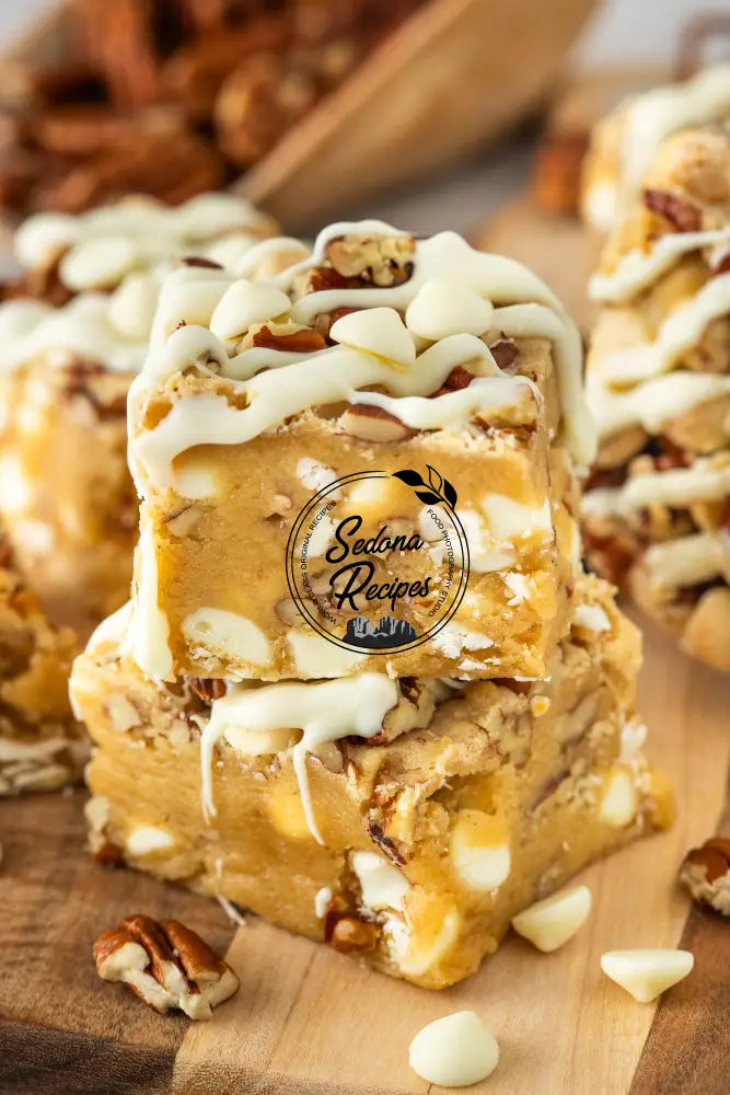 White Chocolate Pecan Blondies